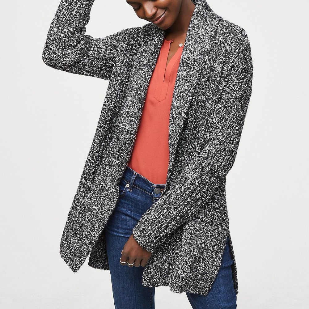 ✨LOFT Gray Women's Sweater Cardigan